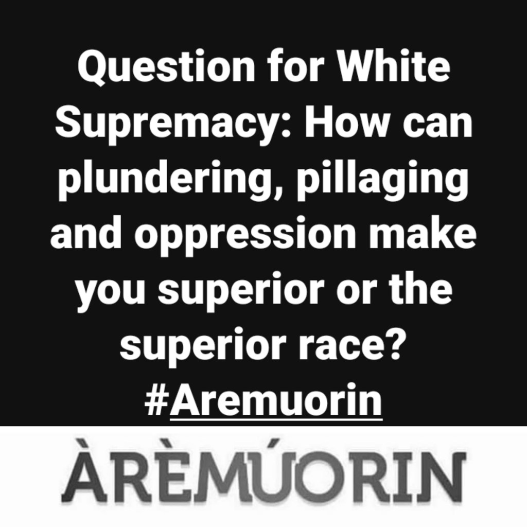 White Supremacy Revisited – part&nbsp;2