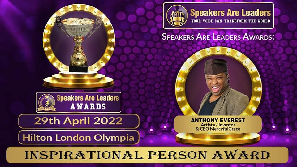 Aremuorin - Anthony Everest, Ispirational Person Award Winner