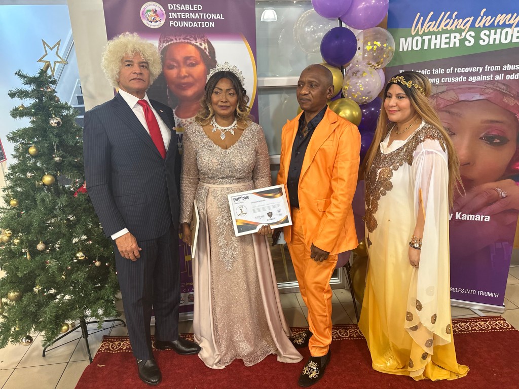 Disabled International Foundation UK/SL Dinner Gala with Dr. Imambay Kamara #Aremuorin #NGO #DrImambayKamara
