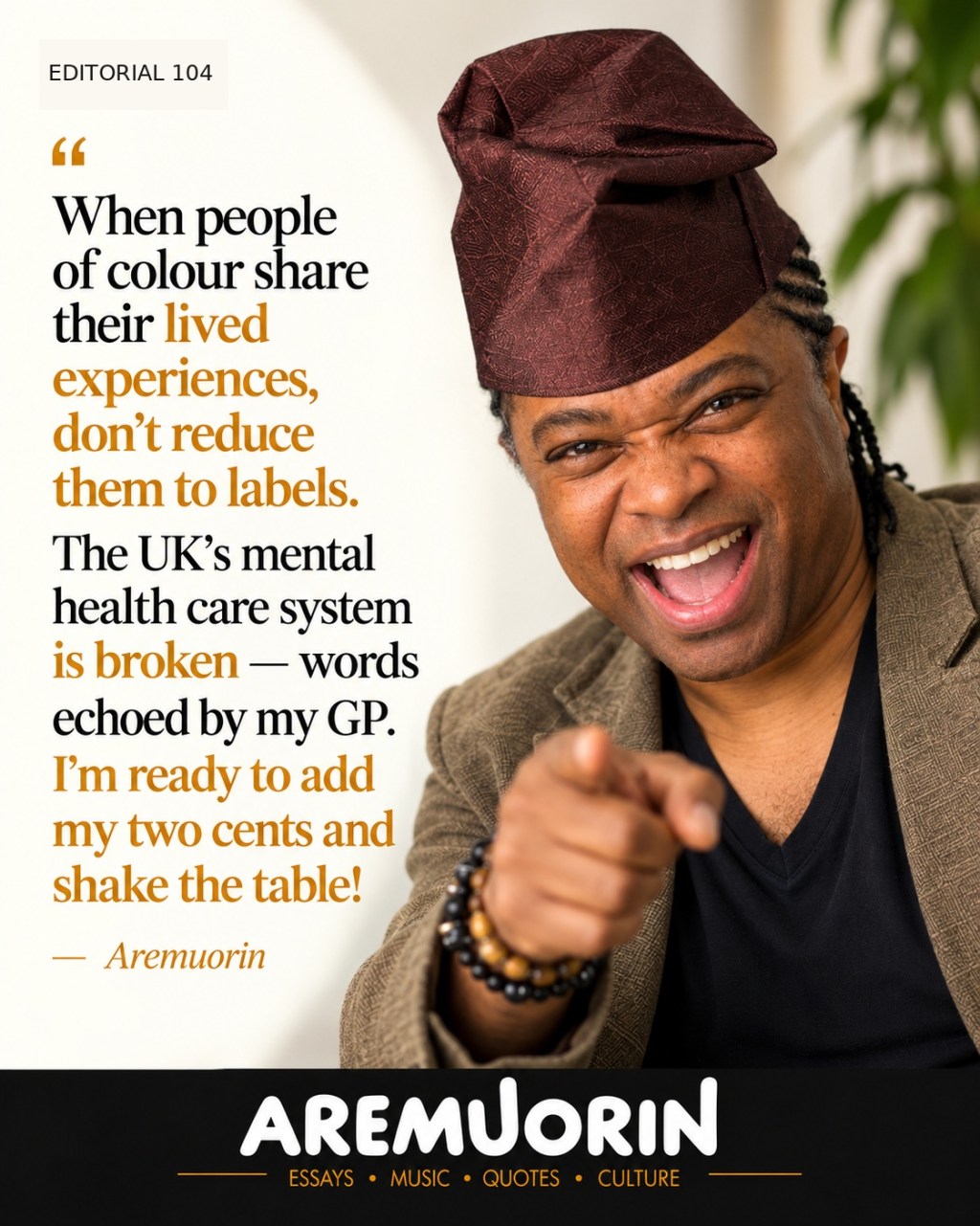 Breaking the Chains of Labeling and Gaslighting: Redefining Mental Health Services for People of Color in the UK #Aremuorin #Impact&nbsp;#MentalHealth