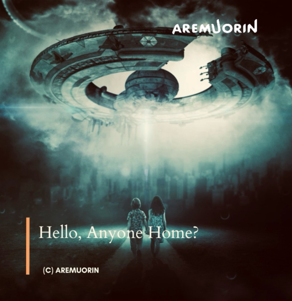 Have Aliens Touched Down? Exploring the Possibility of Extraterrestrial Visitors on Earth”. #Aremuorin #Aliens #UFOs #SpaceMysteries