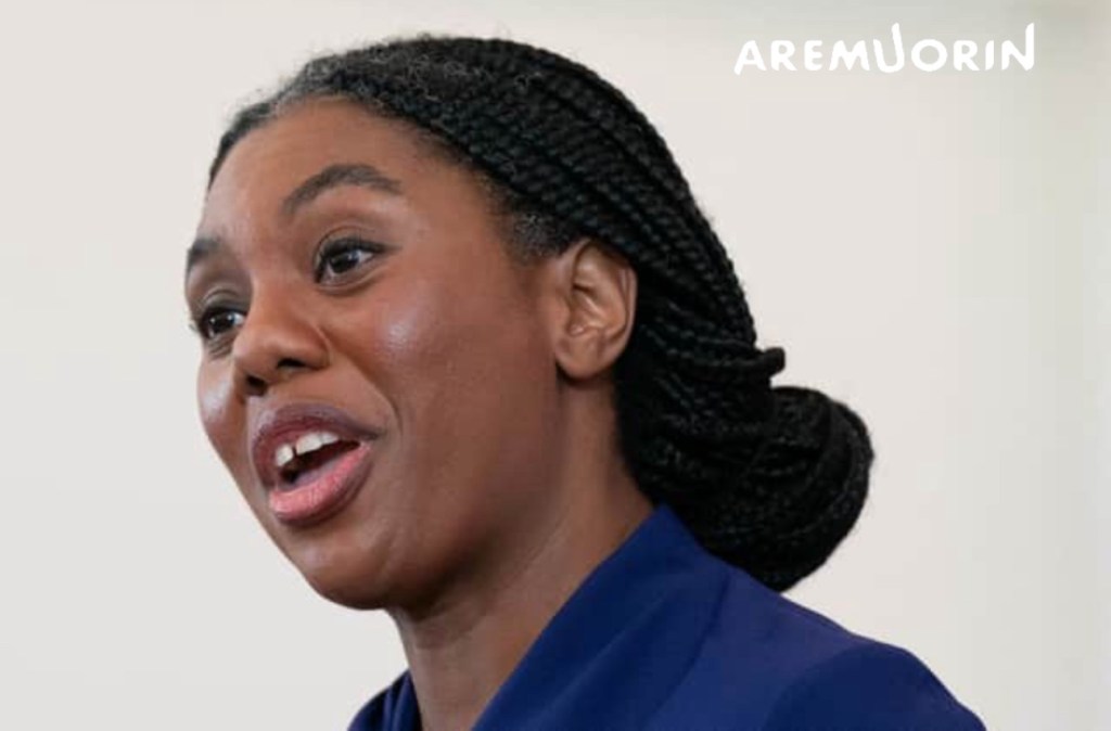 Kemi Badenoch Shatters Ceilings: The First Black Woman to Lead a Major UK Party #Aremuorin #Politics&nbsp;#Conservative