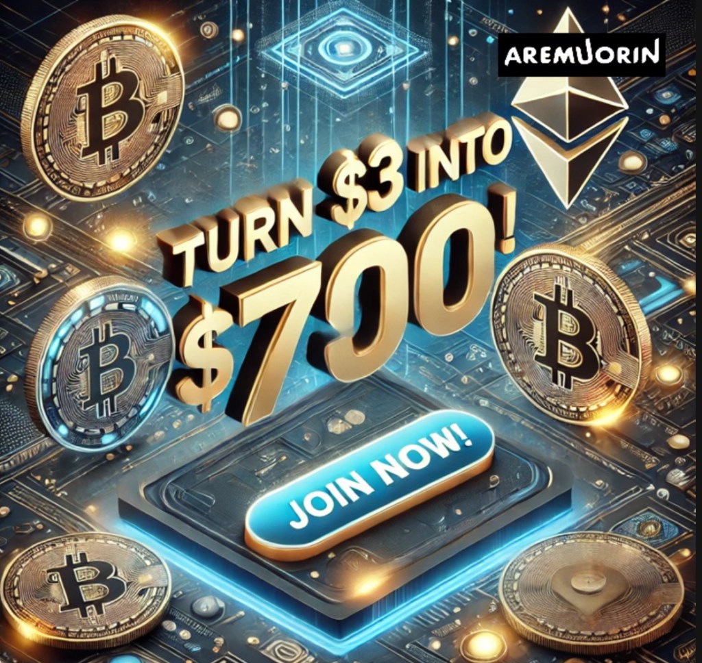 Turn $3 into $700 with a Simple Crowdfunding Crypto Program! #Aremuorin #Defi&nbsp;#Crypto