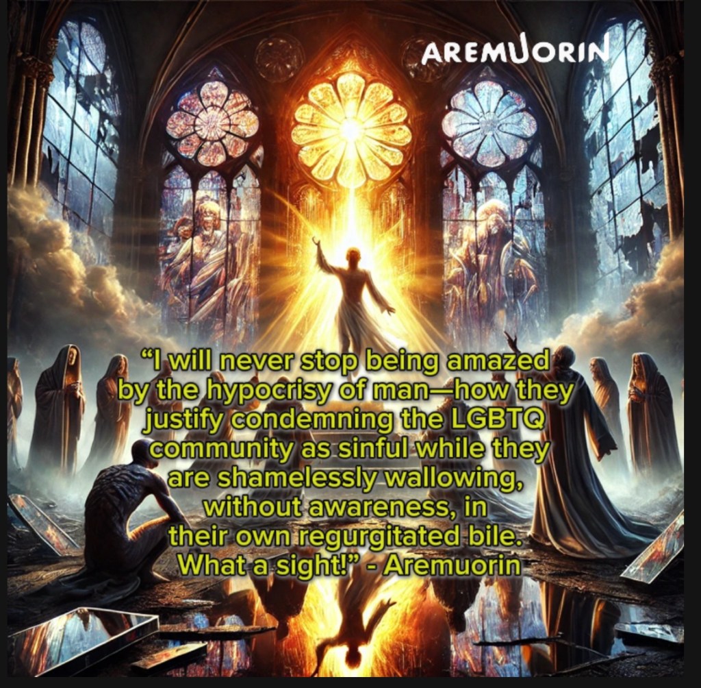 The Hypocrisy of Mankind—A Sight to Behold #Aremuorin #MercyfulGrace&nbsp;#LGBT