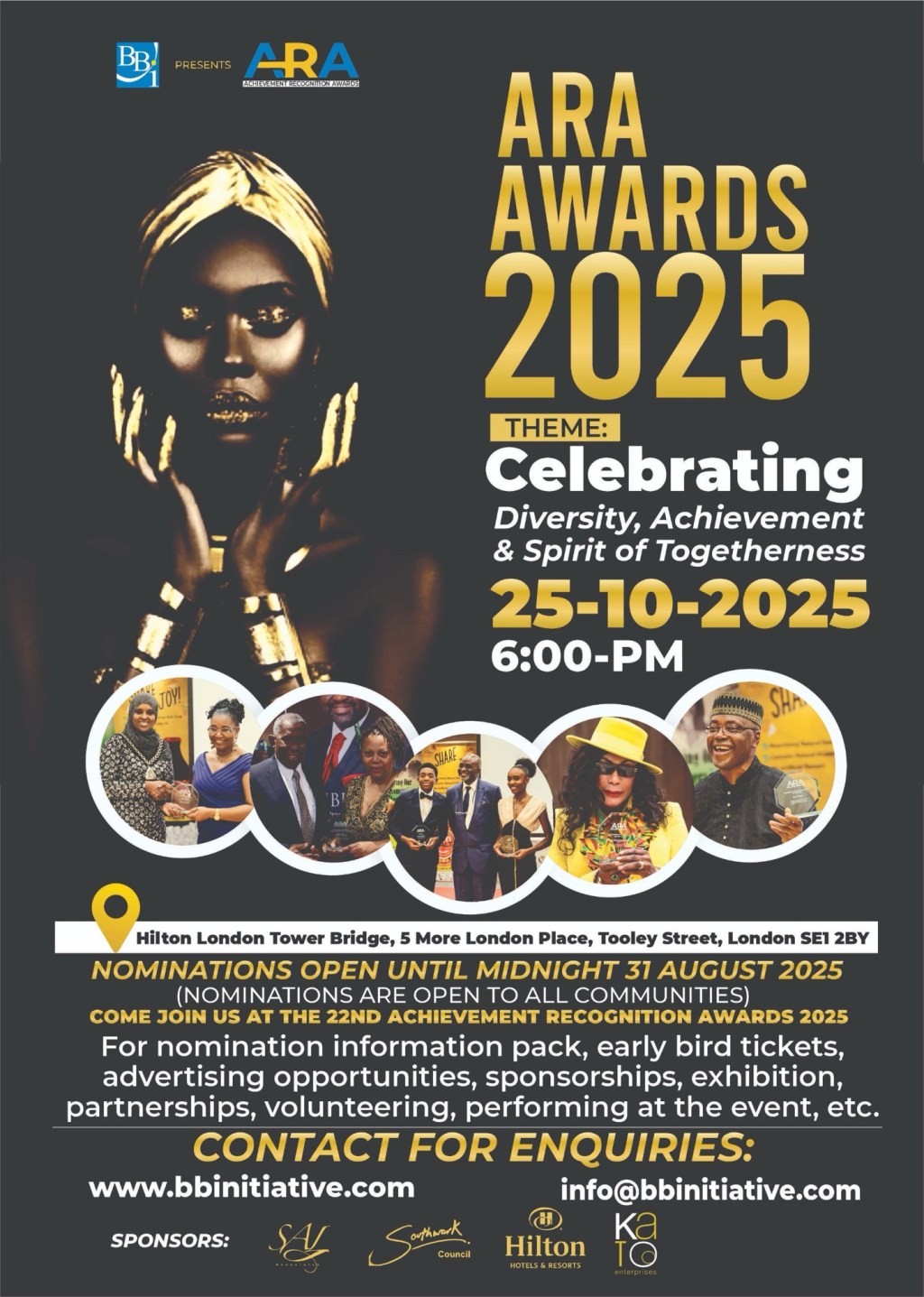 Celebrating Excellence: The 21st Annual Achievement Recognition Awards (ARA) 2024 #BBI #AriseAfrica&nbsp;#Aremuorin