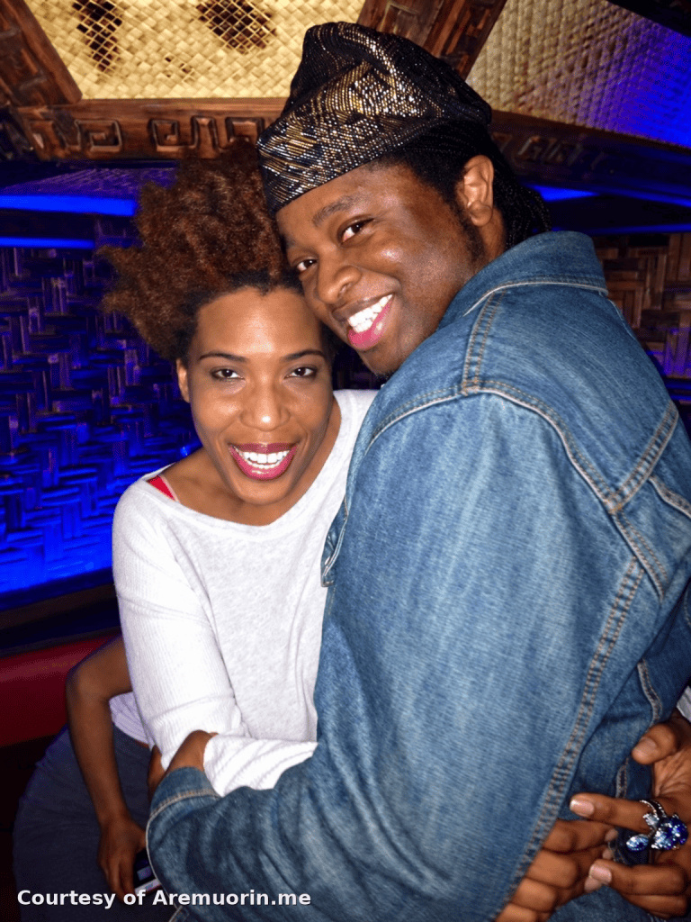 Macy Gray with Aremuorin in London